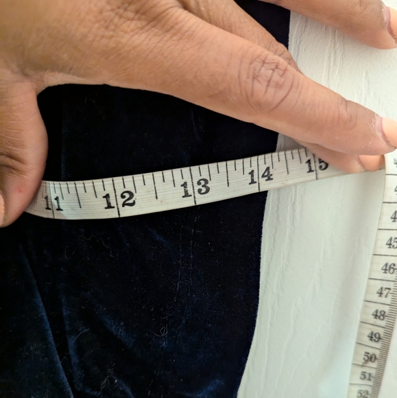 Aimee Kastenberg| Navy Blue Velour Backpack - Picture 9 of 9